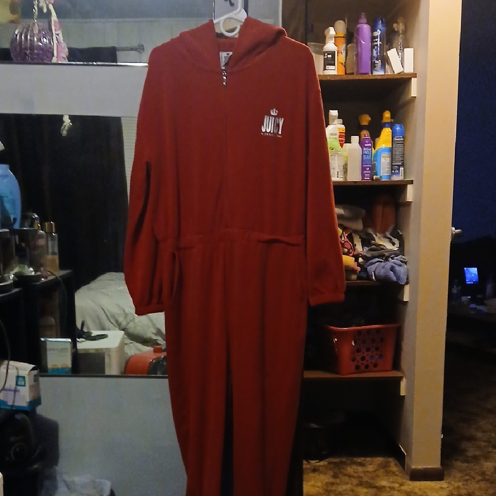 Juicy Couture Scarlet Hooded Onesie